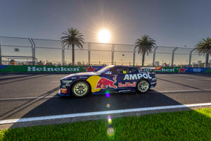 Car 88 Spark Plug Frame Win on Debut