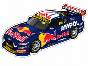 Sticker Car 888