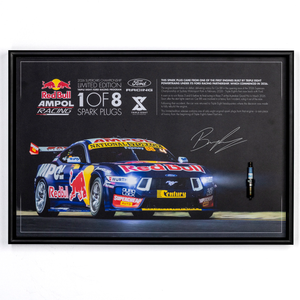 Car 88 Spark Plug Frame Win on Debut
